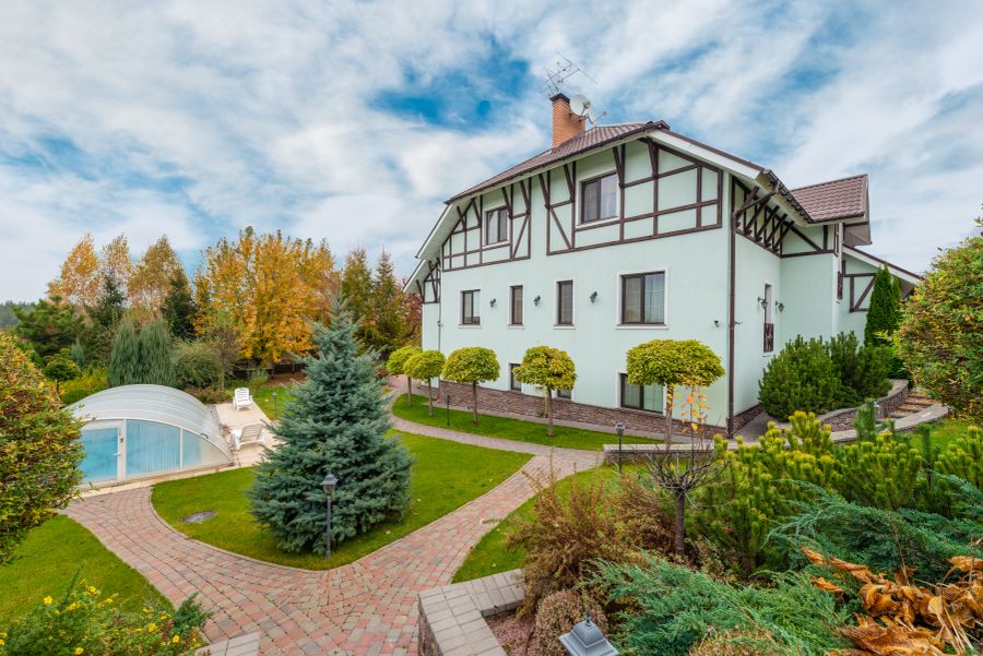 Casa con jardín en Santiago